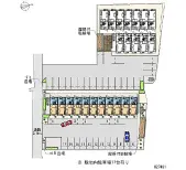 ★手数料０円★徳島市南矢三町２丁目　月極駐車場（LP）